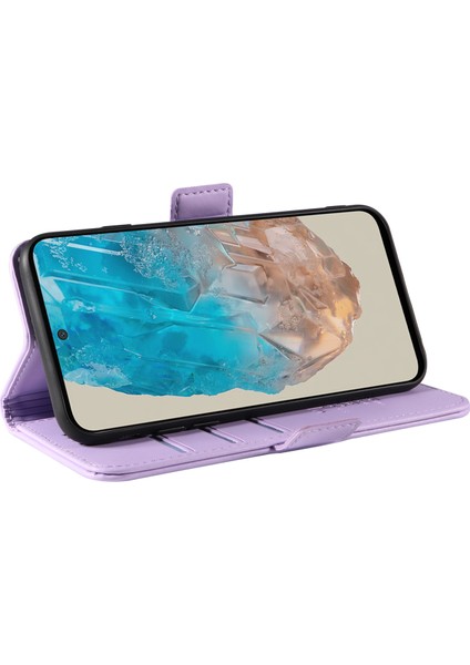 Samsung Galaxy M35 5g Flip Cüzdan Darbeye Dayanıklı Deri Telefon Kılıfı (Yurt Dışından) modelleri