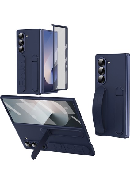 Samsung Galaxy Z Fold6 5g Kickstand Bileklik Pc Telefon Kapağı (Yurt Dışından)