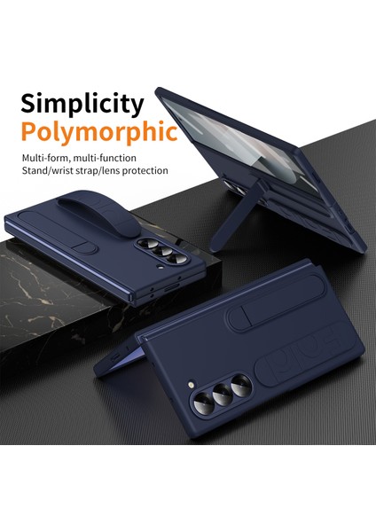 Samsung Galaxy Z Fold6 5g Kickstand Bileklik Pc Telefon Kapağı (Yurt Dışından) modelleri