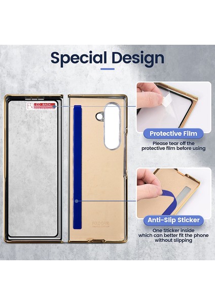 Samsung Galaxy Z Fold6 5g Kickstand Pc Telefon Kapağı (Yurt Dışından) fiyatları