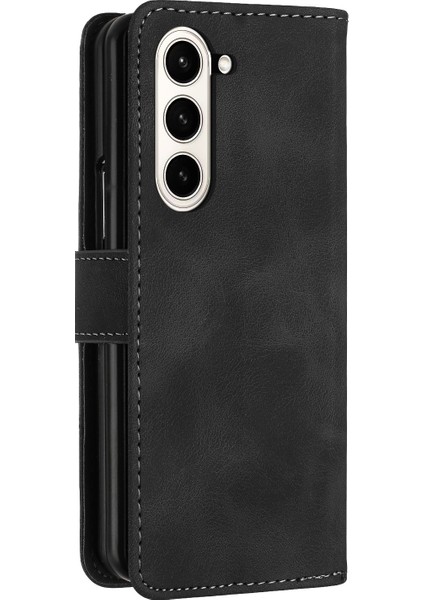 Samsung Galaxy Z Fold6 5g Deri Cüzdan Telefon Kılıfı (Yurt Dışından)