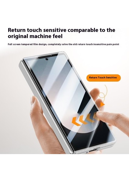 Samsung Galaxy Z Fold6 5g Kickstand Kılıf Pc+Akrilik Şeffaf Telefon Kapağı (Yurt Dışından) fiyatları