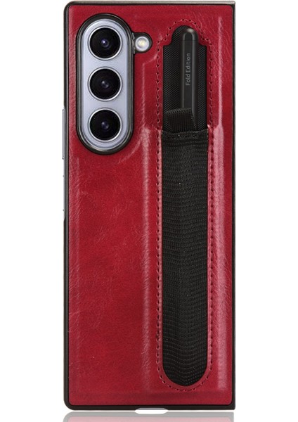 Samsung Galaxy Z Fold6 5g Retro Deri Kaplamalı Pc Telefon Kılıfı (Yurt Dışından) fiyatları