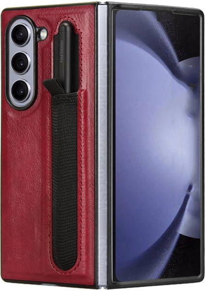 Samsung Galaxy Z Fold6 5g Retro Deri Kaplamalı Pc Telefon Kılıfı (Yurt Dışından) fırsatları
