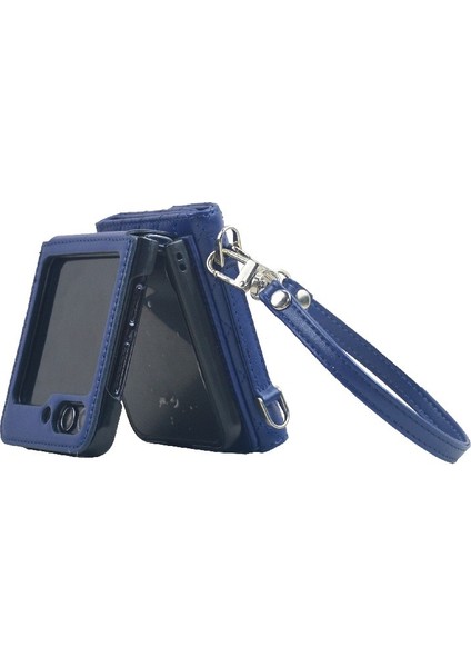 Samsung Galaxy Z Flip6 5g Çanta Cüzdan Tarzı Deri + Pc Telefon Kapağı (Yurt Dışından) fırsatları