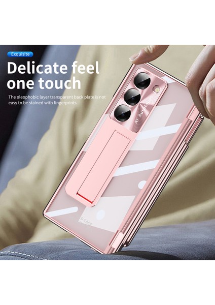 Samsung Galaxy Z Fold6 5g Kickstand Çift Menteşe Pc Telefon Kapağı (Yurt Dışından) modelleri