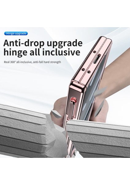 Samsung Galaxy Z Fold6 5g Kickstand Çift Menteşe Pc Telefon Kapağı (Yurt Dışından) fırsatları