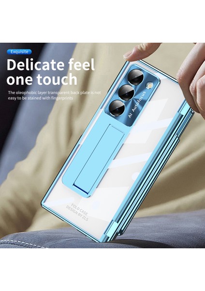 Samsung Galaxy Z Fold6 5g Kickstand Çift Menteşe Pc Telefon Kapağı (Yurt Dışından) modelleri