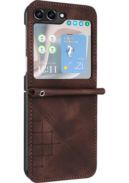 Samsung Galaxy Z Flip6 5g Pu Deri Telefon Kılıfı (Yurt Dışından) fiyatları