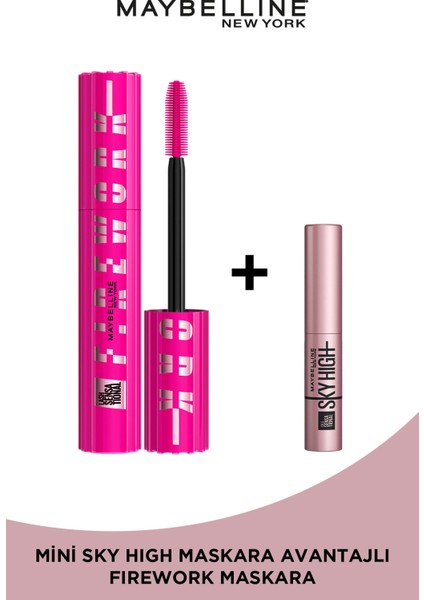 Lash Sensational Firework Maskara + Sky High Mini Maskara