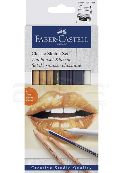 Faber Castell Classic Sketch Set 6lı