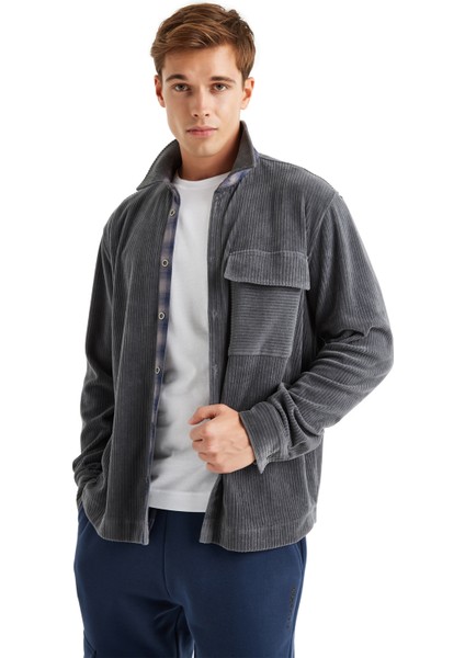 Erkek Gömlek 40618 - Antrasit