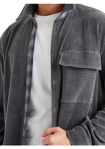 Erkek Gömlek 40618 - Antrasit indirimleri