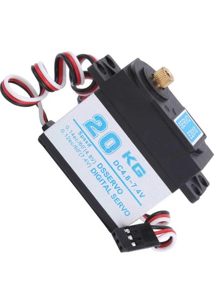 1/8 1/10 Model Paletli Otomobil Kamyonları Için 20KG Yüksek Servo Motor (Yurt Dışından) indirimleri