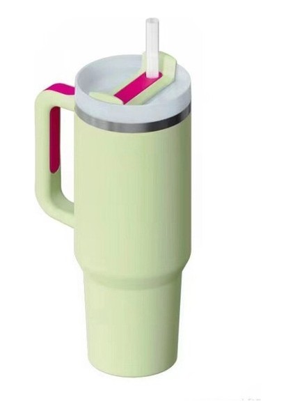 40OZ 319 Paslanmaz Çelik Çift Katmanlı Taşınabilir Kupa - Haki (Yurt Dışından)