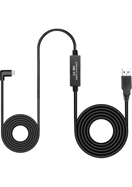 2in1 Toplam 8 M / 26FT Tip A To C USB Veri Vr Kulaklık Uzatma Kablo Hattı Oculus Quest 2 Link Steam Vr Gözlük Aksesuarları | 3D Gözlük / Sanal Gerçeklik Gözlükleri (Yurt Dışından)