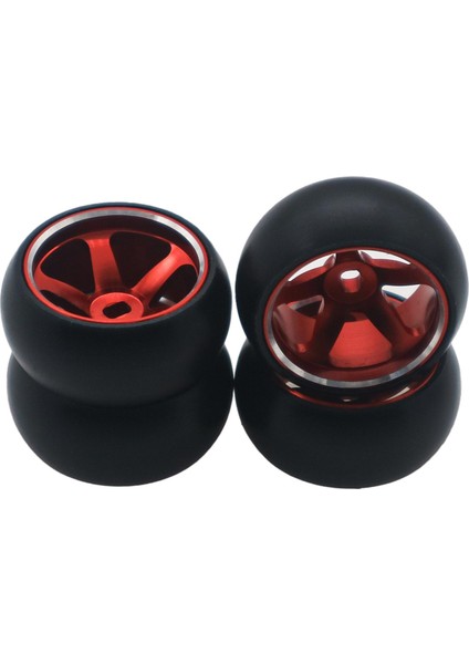 Rc Araba Jant Lastikleri K969 K989 4WD Kırmızı 25X11MM (Yurt Dışından)