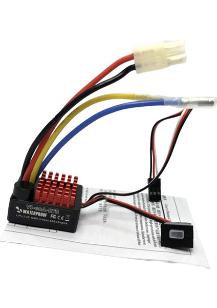 60A Fırçalanmış Su Geçirmez Esc 1/10 Rc Yedek Parçaları Için Tmy Fişinin Alır (Yurt Dışından)