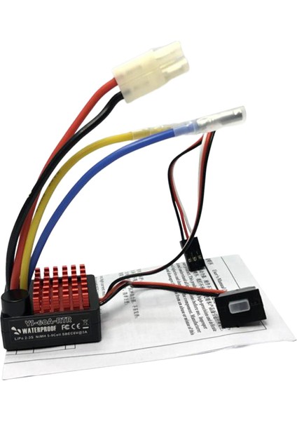 60A Fırçalanmış Su Geçirmez Esc 1/10 Rc Yedek Parçaları Için Tmy Fişinin Alır (Yurt Dışından)