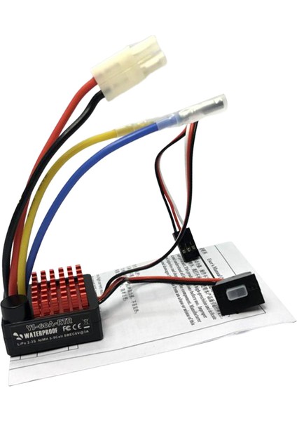 60A Fırçalanmış Su Geçirmez Esc 1/10 Rc Yedek Parçaları Için Tmy Fişinin Alır (Yurt Dışından)