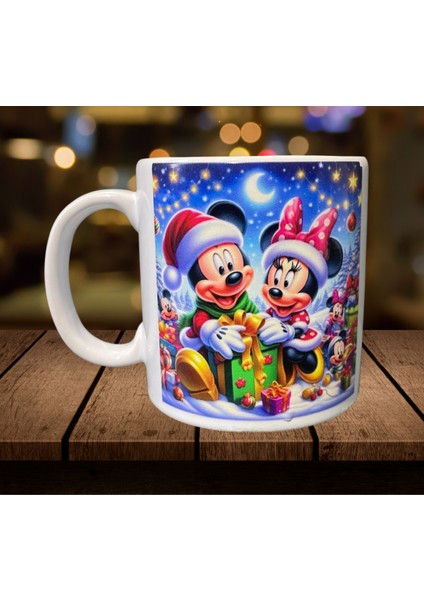 Seramik Bardak Mickey & Minnie