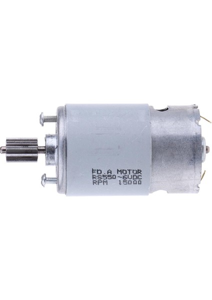 Mikro Elektrik 6V 550 10 Diş 10MM (Yurt Dışından)
