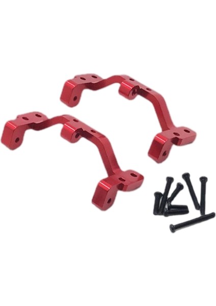 Rc Araba Metal Çekme Çubuğu Taban Kitleri, Hobi Araç Çöl Kamyonu Titanyum Rengi (Yurt Dışından)