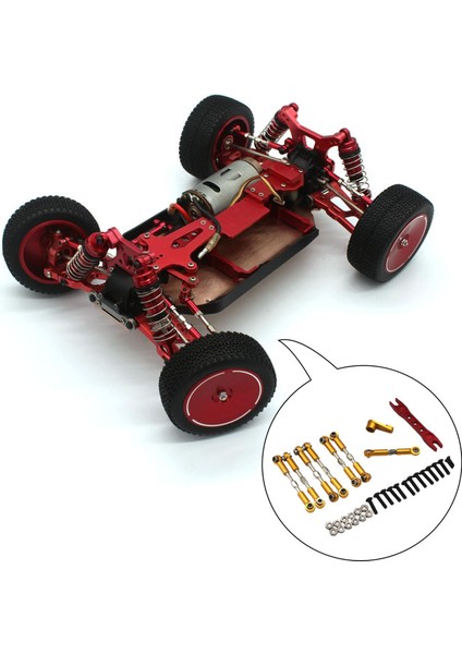 Wltoys Accs Golden Için Ayarlanabilir Direksiyon Çubuğu Yedek Parçaları ile Rc Çekme Çubuğu (Yurt Dışından) indirimleri