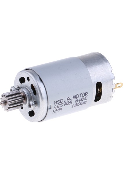 Dc 12V 6V Elektrikli Mikro Dişli Motor Çocuk I 6V 390 12 Diş (Yurt Dışından)