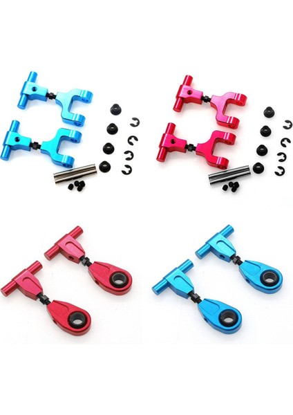 2 Adet Rc Araba A-Arms 1:10 Ölçekli TT02 4WD Yolda Rc Araba Aksesuarları Parçaları Ön Kırmızı (Yurt Dışından) fiyatları