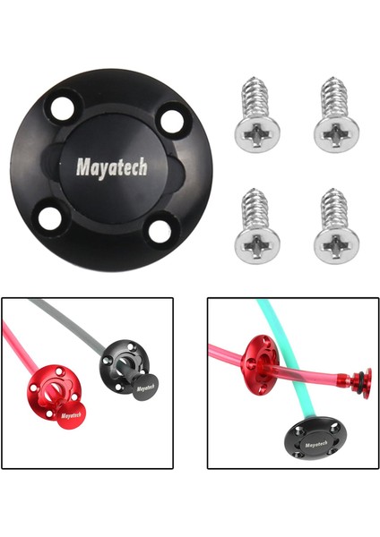 Tekne Siyahı Için Cnc Alüminyum Eloksal Yuvarlak Yakıt Noktası (Yurt Dışından)