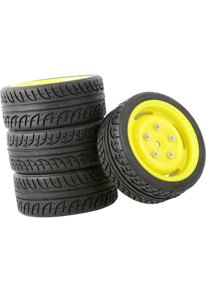 Rc 1/16 1/12 1/14 Wltoys Araç Sarı Için Tekerlekler (Yurt Dışından)