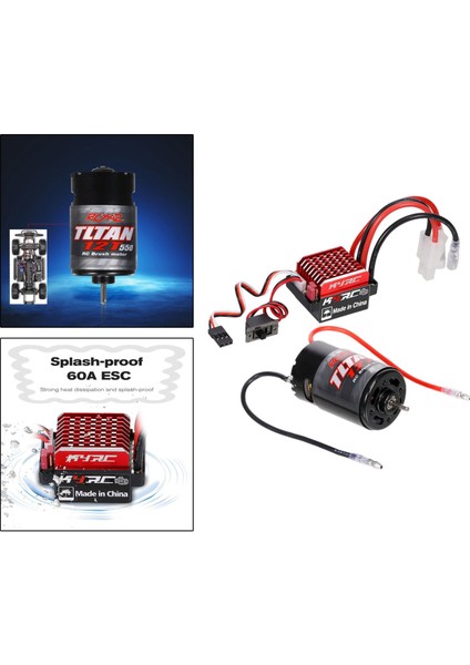 Eksenel SCX10 AXI03007 Yedek 12T Için 1:10 Ölçekli 550 Fırçalı Motor (Yurt Dışından) indirimleri