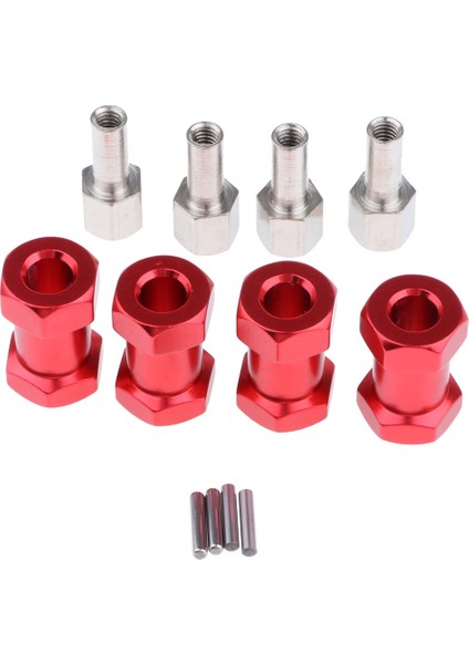 Eksenel SCX10 D90 Rc KIRMIZI-20MM Için 12MM Tekerlek 15 25MM Uzatma Adaptörü (Yurt Dışından) fiyatları