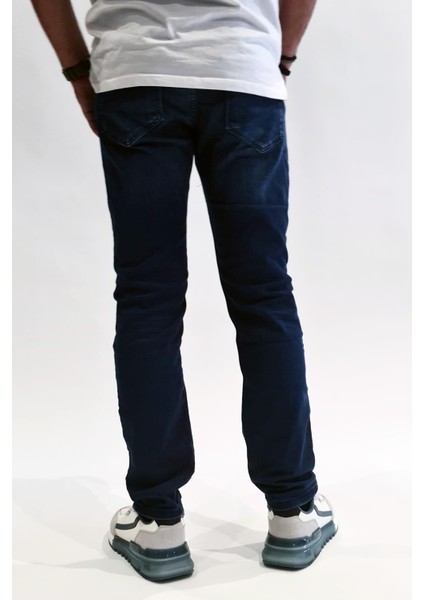 Tom Tailor Erkek Jean Pantolon Dark Blue