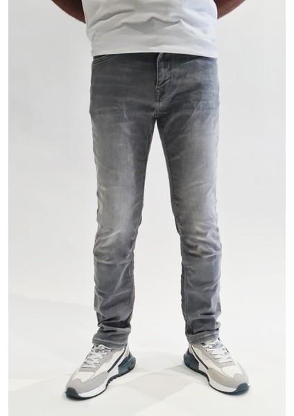 Tom Tailor Erkek Jean Pantolon Gri