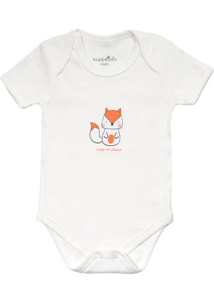 % 100 Pamuk 3\'lü Bebek Body - Unisex fırsatları