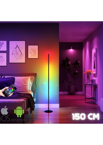 Magic Pro Stick Sese ve Müziğe Duyarlı Telefon ve Kumanda Oda Aydınlatma Sistemi Pro Model Tekli