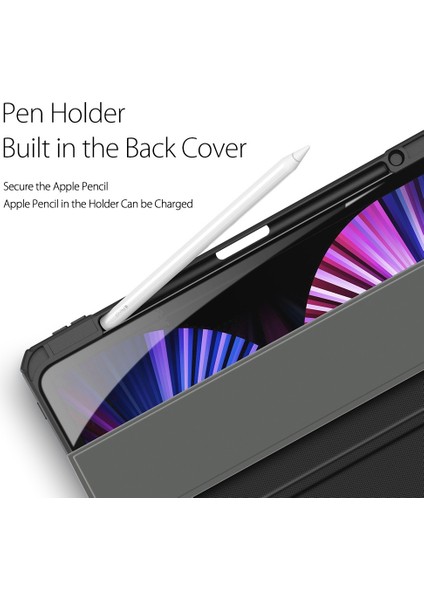 Toby'nin İpad Pro 11 2022 / 2021 / 2020 Için Pu+Pc+Tpu Kılıfı (Yurt Dışından) fırsatları