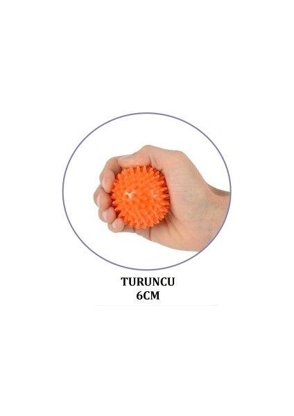 Duyu& Dikenli Egzersiz Topu 6 cm