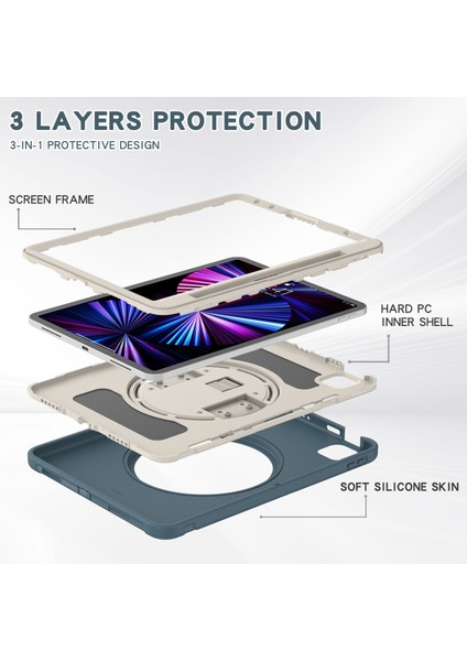 İpad Pro 11 2022/2021/2020/2018 Için Kılıf (Yurt Dışından) fırsatları