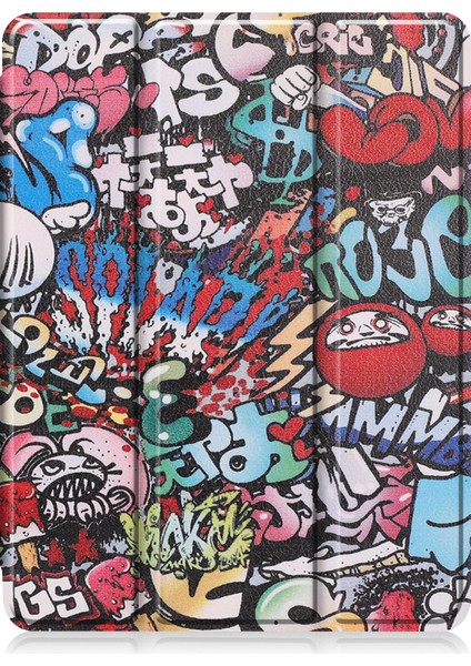 İpad Pro 11 Inç (2021) Için Renkli Çizim Pu Kılıf (Yurt Dışından) fiyatları