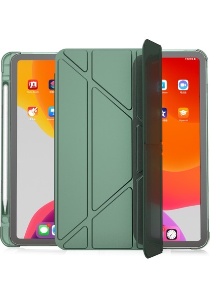 İpad Pro 11 2022/2020/2021 Için Çok Katlanır Pu Kılıf (Yurt Dışından)