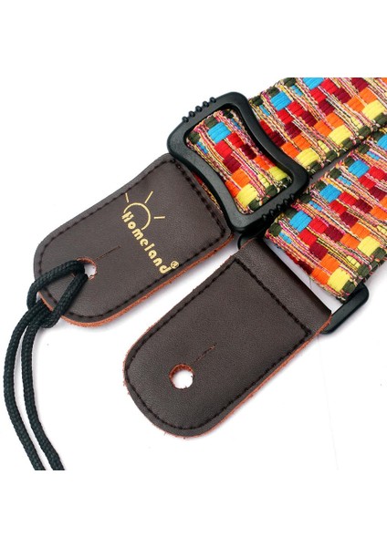 Ukulele Gitar Banjo Mandolin Için Ayarlanabilir Kayış Kayışı Sonu (Yurt Dışından)
