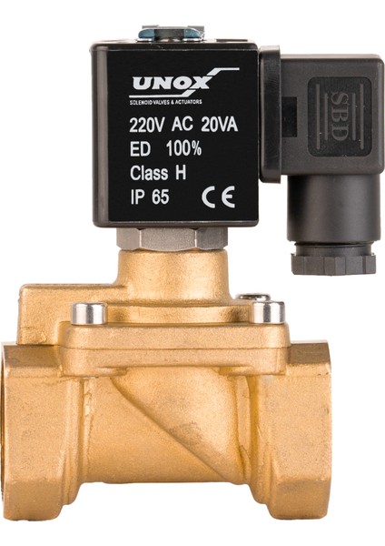 220V Ac Genel Maksat Normalde Açık Solenoid Valf 1" (0,5-16 Bar)