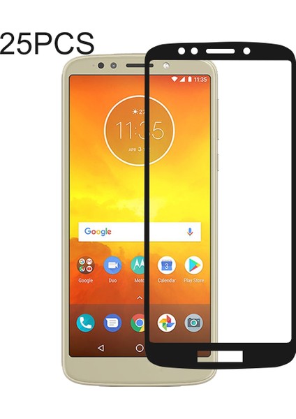Motorola Moto E5 Için 25 Pcs Temperli Gl Film (Yurt Dışından)