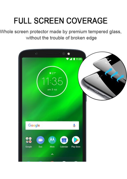 Motorola Moto E5 Için 25 Pcs Temperli Gl Film (Yurt Dışından)