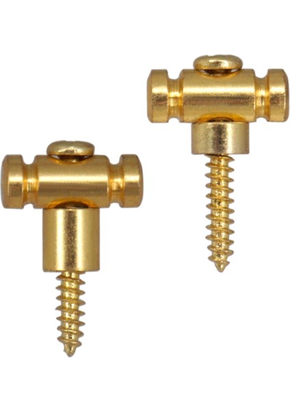 2pcs String Kılavuzları Vidalı Kılavuzlar Elektro Gitar Altın Için Gitar Dize Tutucu (Yurt Dışından) fırsatları