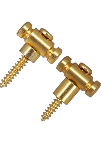2pcs String Kılavuzları Vidalı Kılavuzlar Elektro Gitar Altın Için Gitar Dize Tutucu (Yurt Dışından) indirimleri
