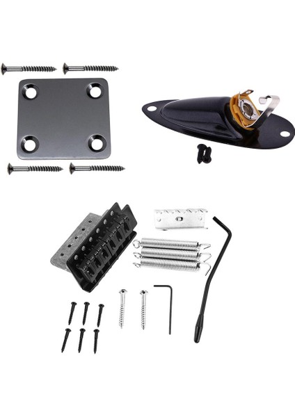 Tek Kilitli Tremolo Ü Sistemi+Çıkış Jakı (Yurt Dışından)